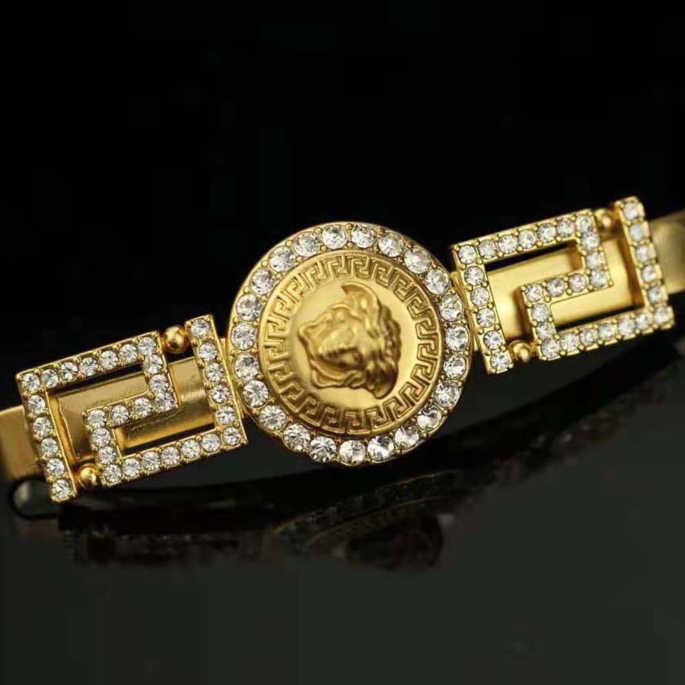 Versace Women Greca Hair Pin - image 5