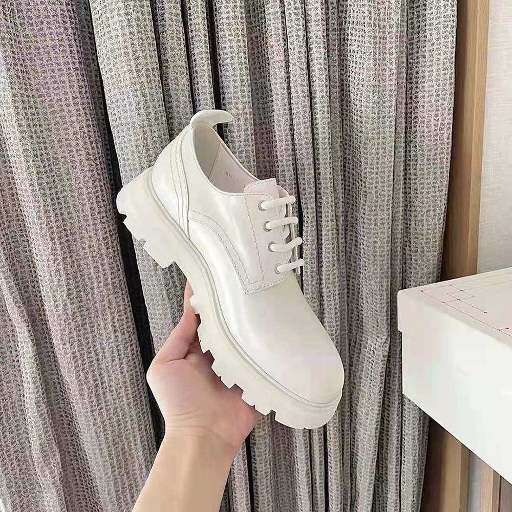 Alexander Mcqueen Women Wander Lace-Up-White - image 7