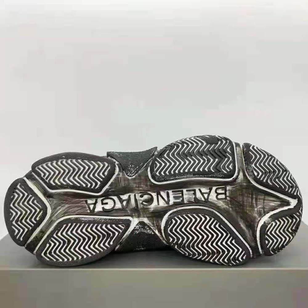 Balenciaga Women Triple S Faded Sneaker in Black - image 6