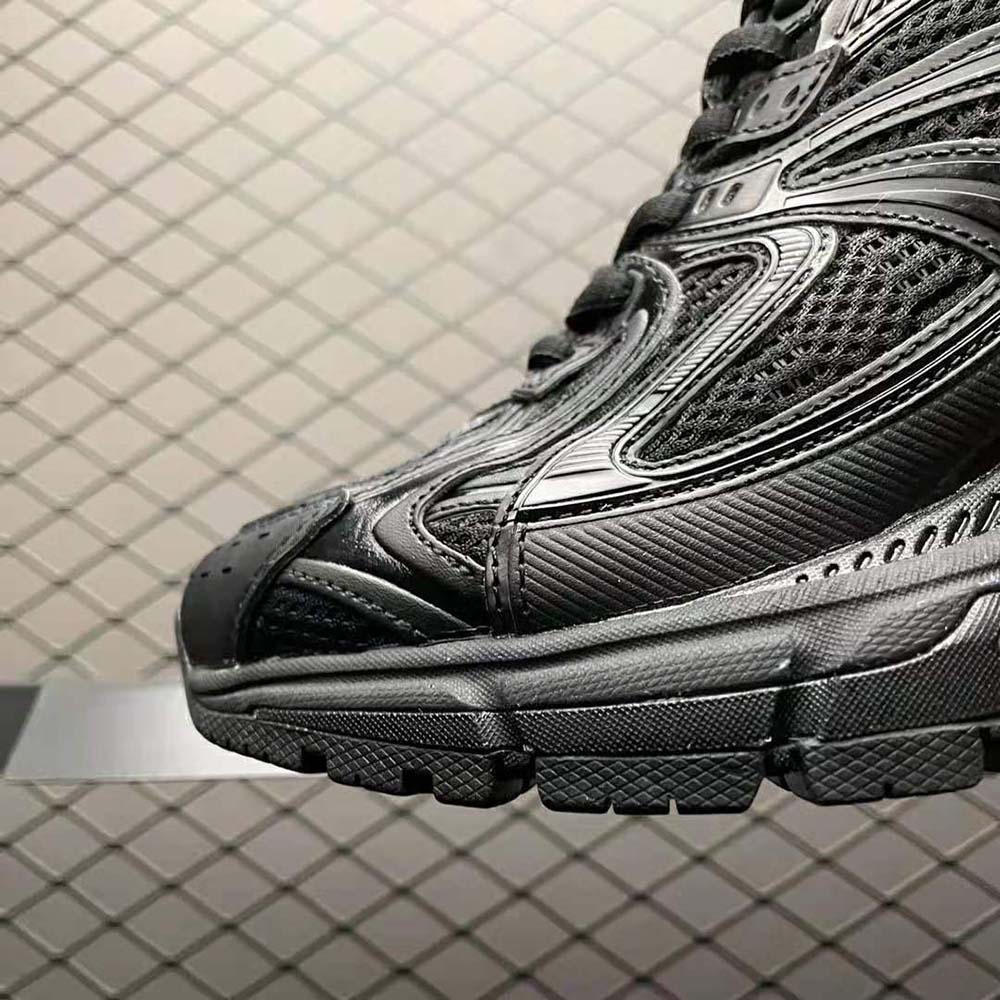 Balenciaga Women X-Pander Sneaker in Black Mesh and Nylon - image 7