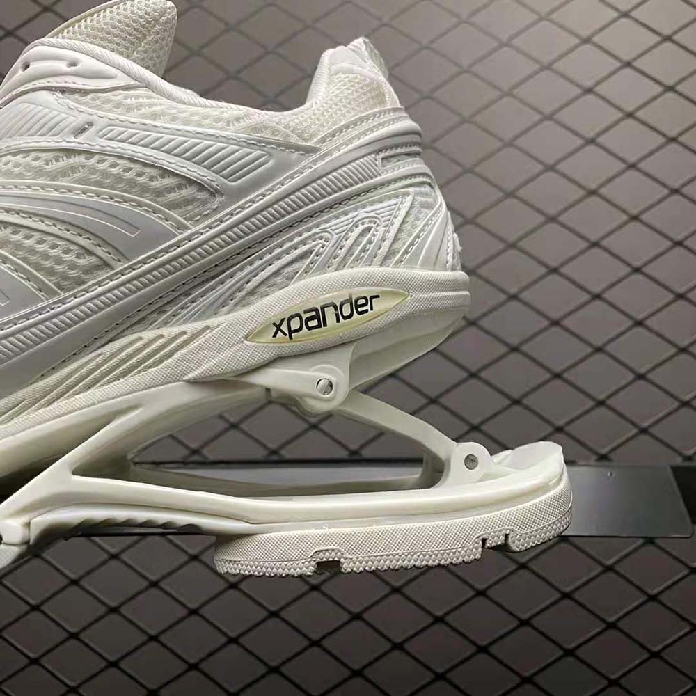 Balenciaga Women X-Pander Sneaker in White Mesh and Nylon - image 9