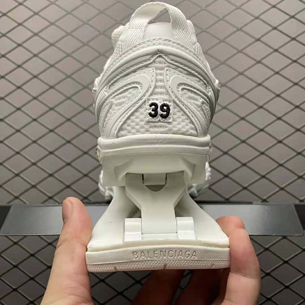 Balenciaga Women X-Pander Sneaker in White Mesh and Nylon - image 8