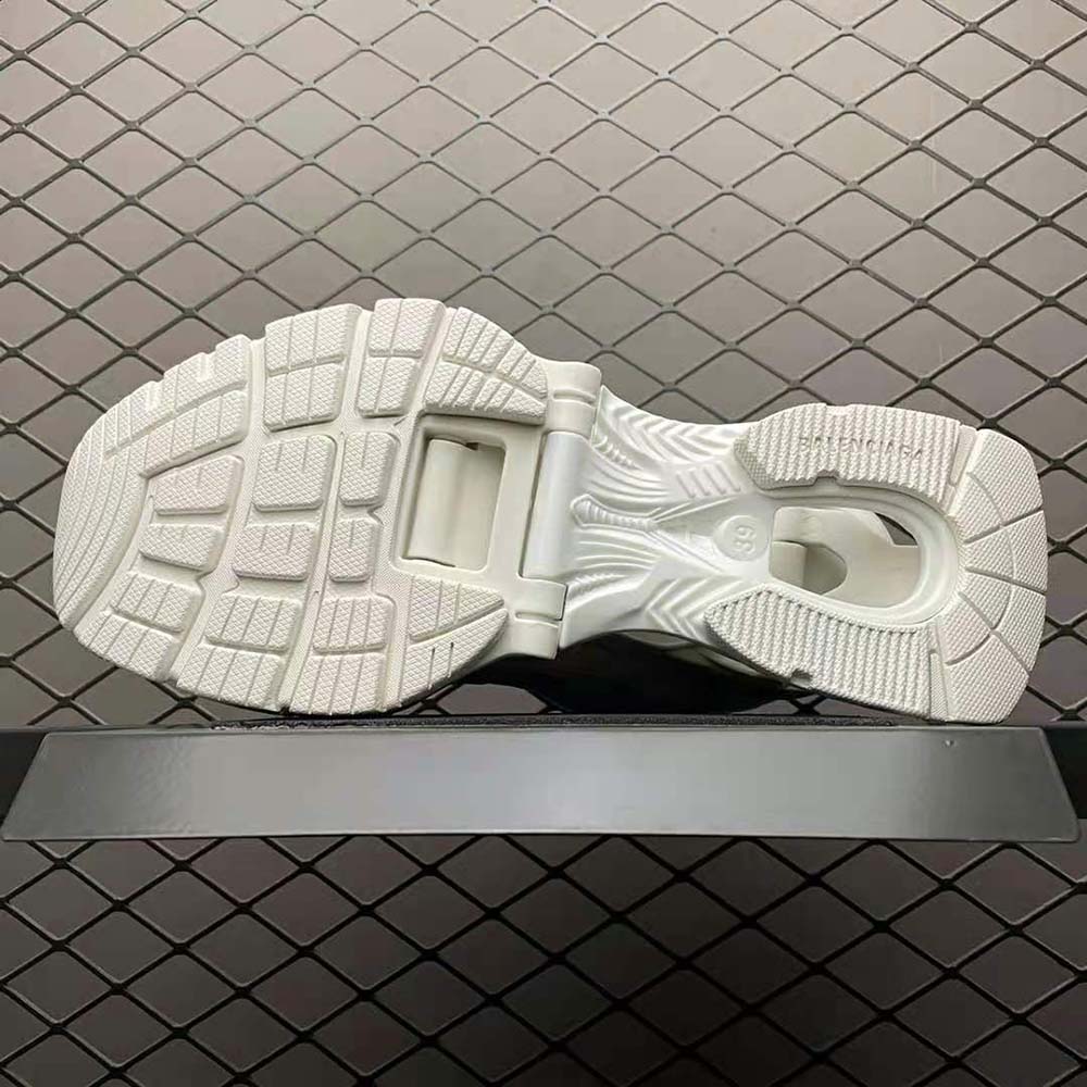 Balenciaga Women X-Pander Sneaker in White Mesh and Nylon - image 4