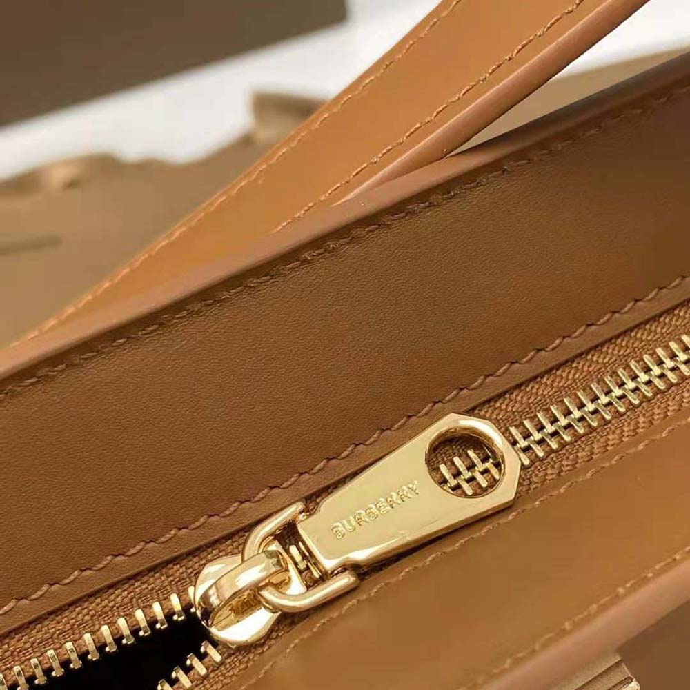 Burberry Women Leather TB Shoulder Bag-Brown - image 8