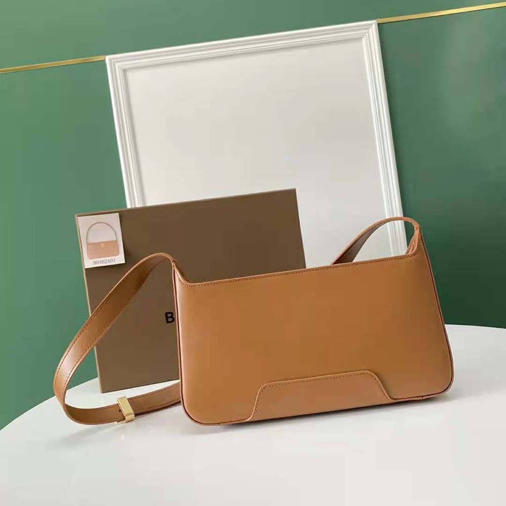Burberry Women Leather TB Shoulder Bag-Brown - image 4