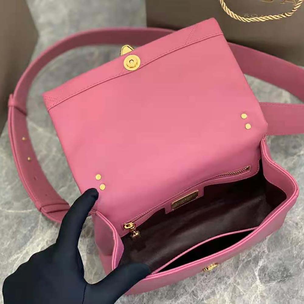 Bvlgari Women Serpenti Cabochon Crossbody Bag-Pink - image 7