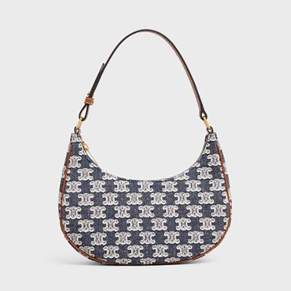 Celine Women Ava Bag in Textile with Triomphe Embroidery - image 1