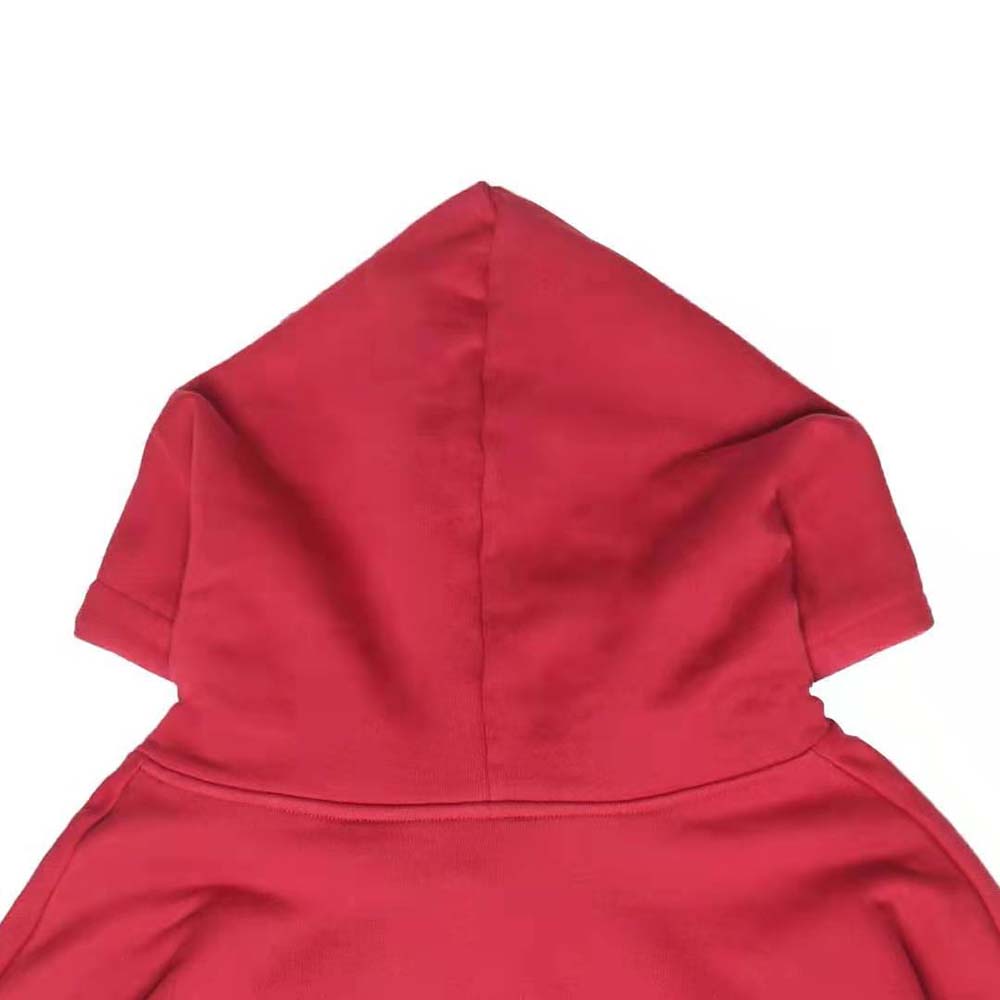 Celine Women Loose Celine Sweatshirt in Cotton Fleece-Red - image 4