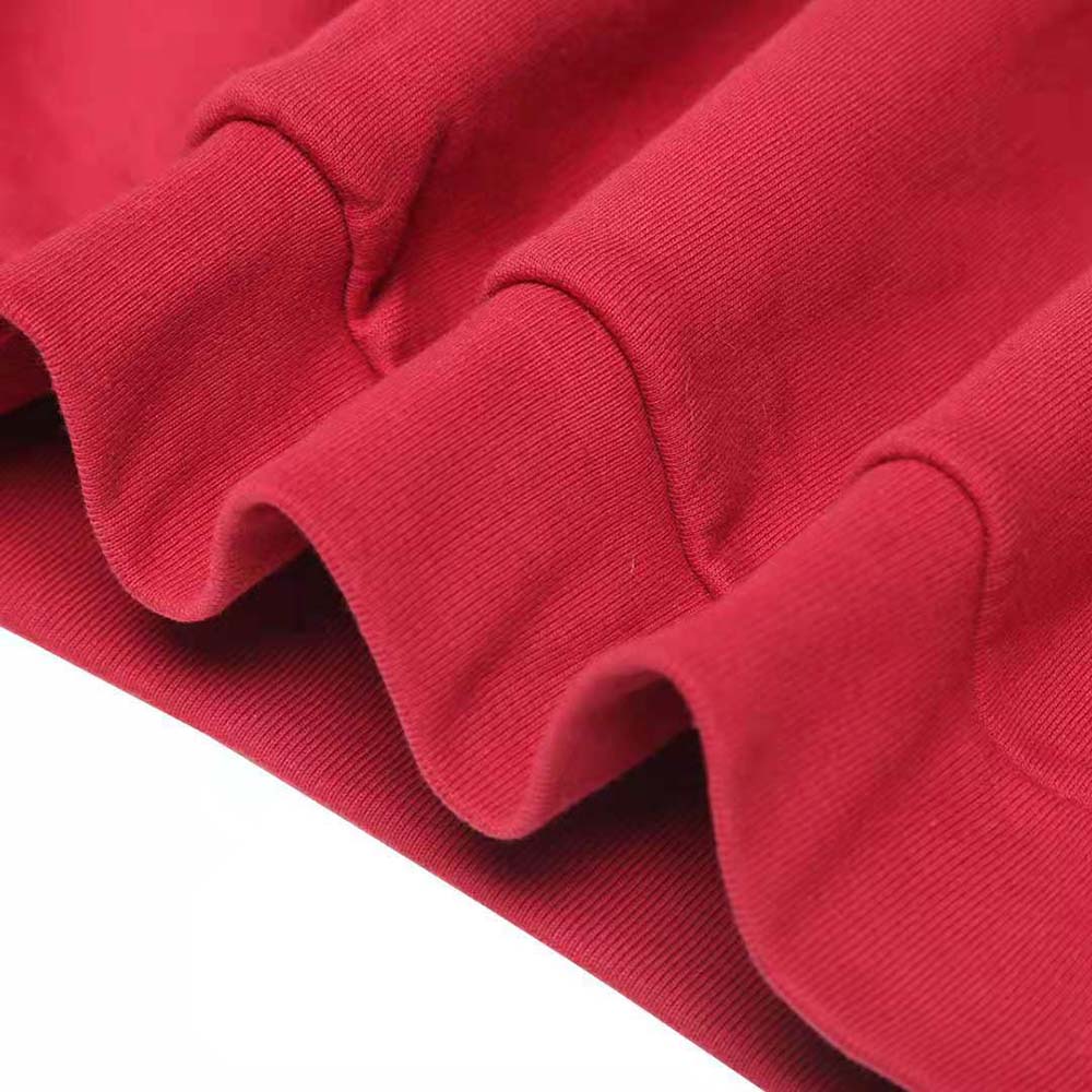 Celine Women Loose Celine Sweatshirt in Cotton Fleece-Red - image 8