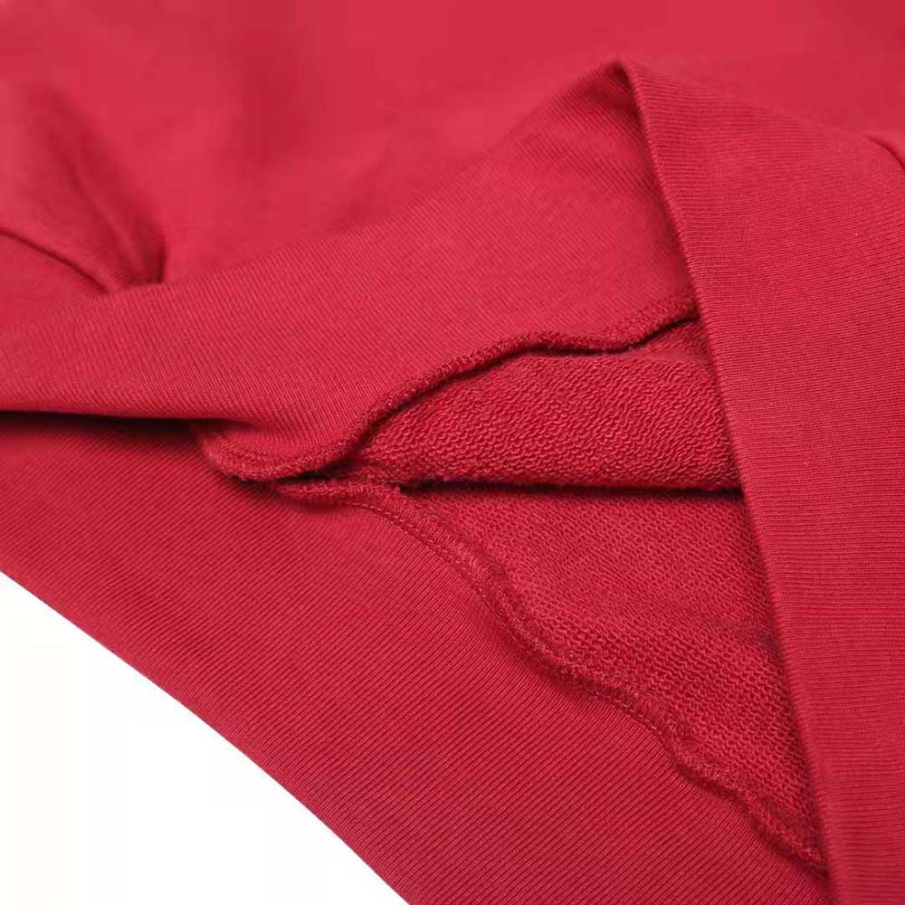 Celine Women Loose Celine Sweatshirt in Cotton Fleece-Red - image 7