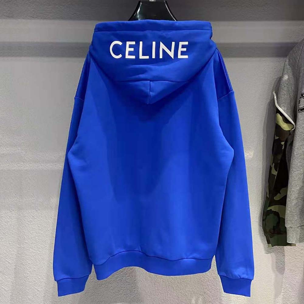 Side profile showing relaxed fit of Celine Women Loose Sweatshirt