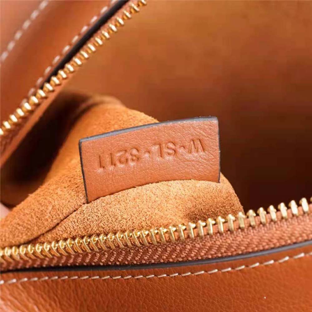 Celine Women Medium Romy in Supple Calfskin-Brown - image 8