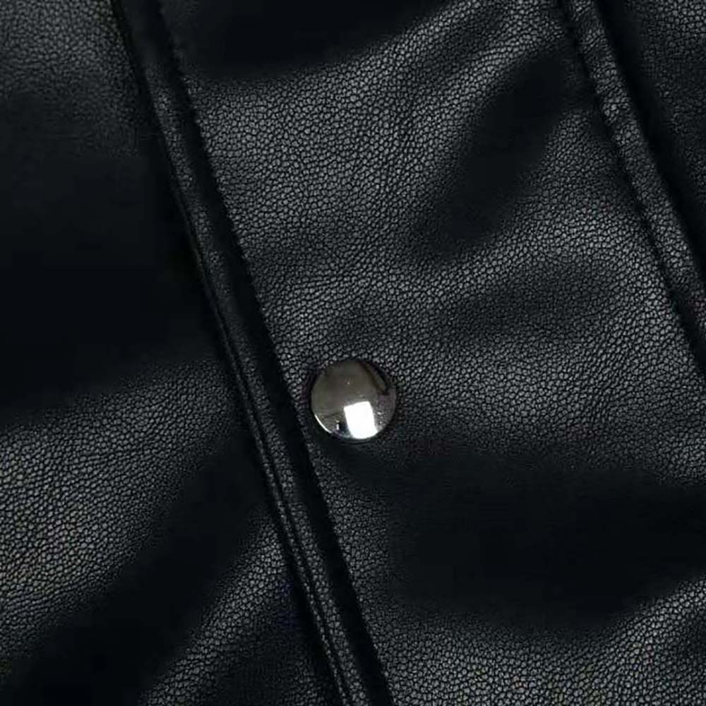 Celine Women Oversized Blouson Jacket in Calfskin-Black - image 7