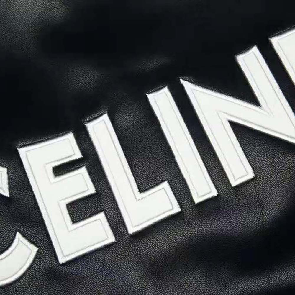 Celine Women Oversized Blouson Jacket in Calfskin-Black - image 9