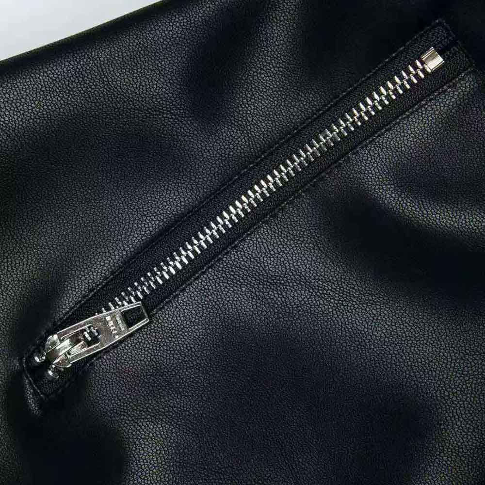 Celine Women Oversized Blouson Jacket in Calfskin-Black - image 6