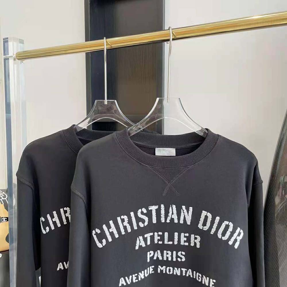 Dior Women Christian Dior Atelier T-Shirt Black Cotton Jersey - image 6
