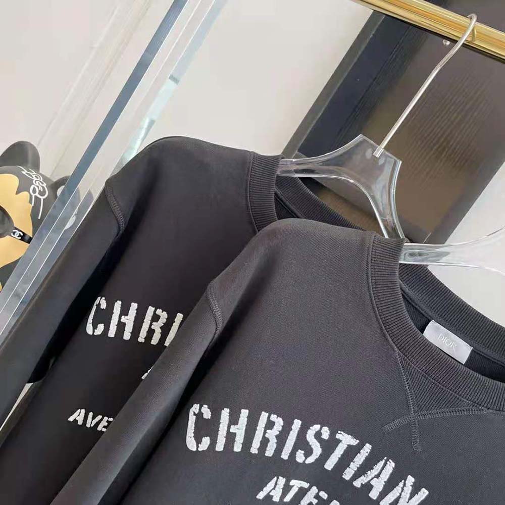 Dior Women Christian Dior Atelier T-Shirt Black Cotton Jersey - image 8