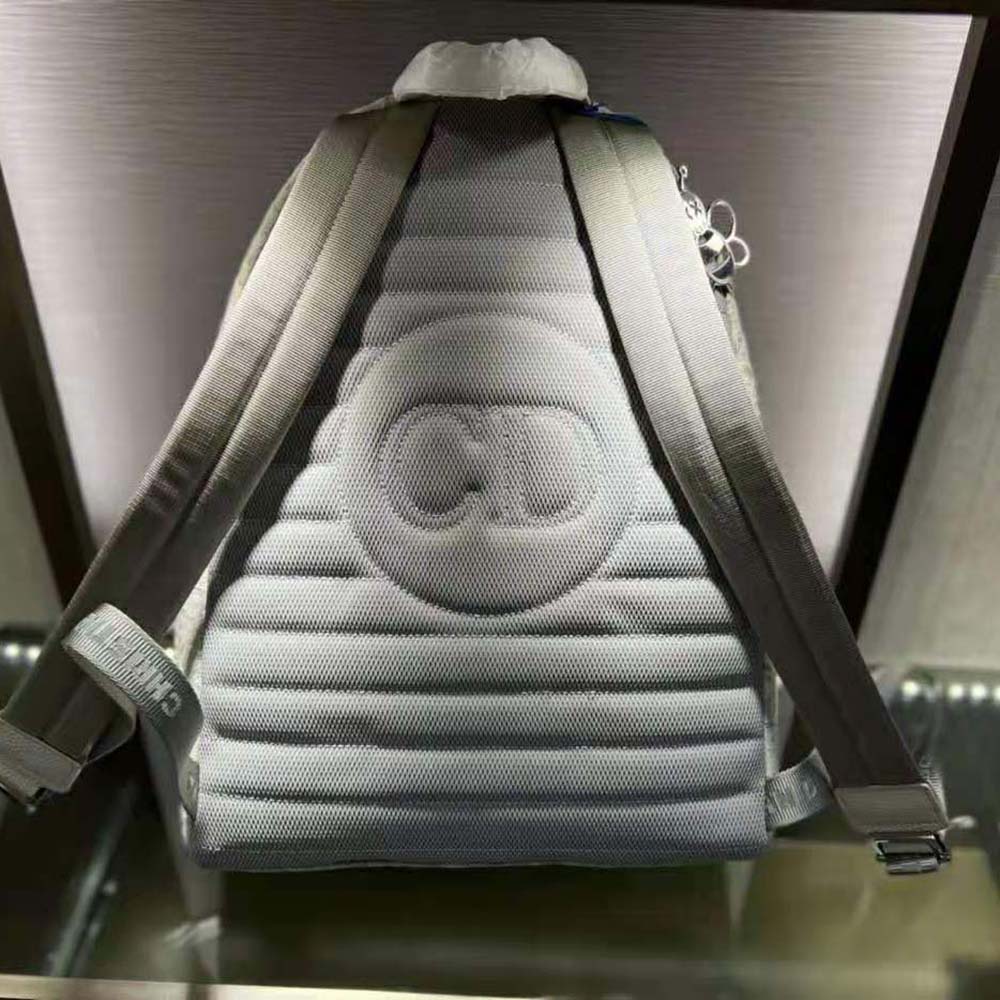 Dior Men Rider Backpack Beige Dior Oblique Jacquard - image 6