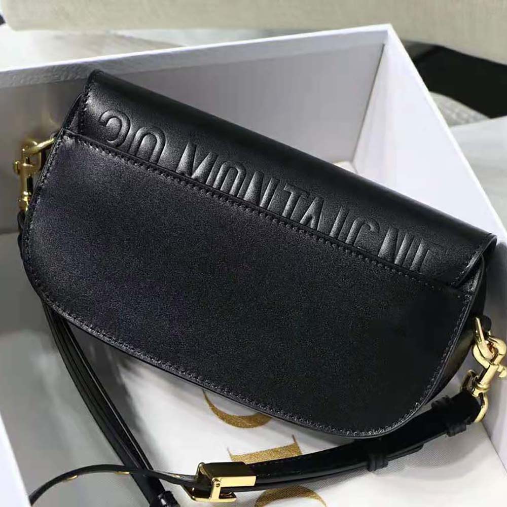 Dior Women Bobby East-West Bag Box Calfskin-Black - image 4
