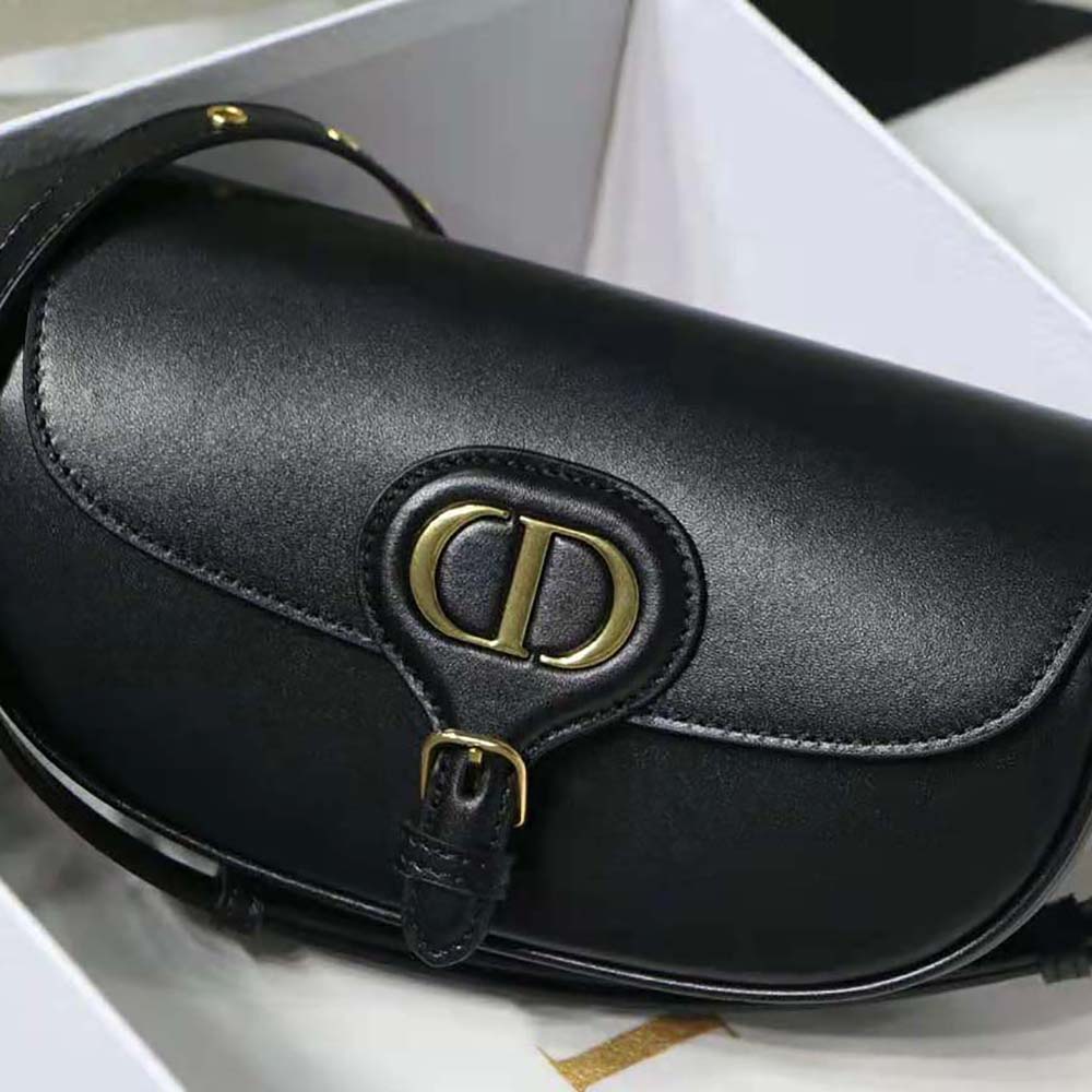 Dior Women Bobby East-West Bag Box Calfskin-Black - image 10