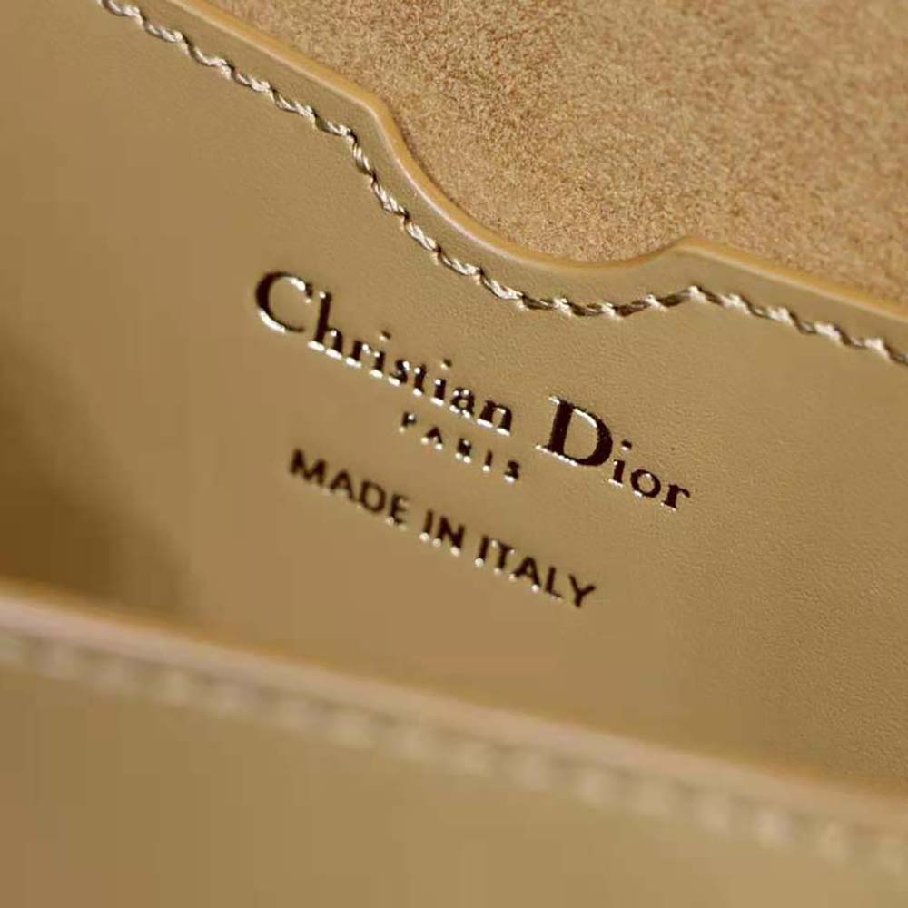 Dior Women Bobby East-West Bag Box Calfskin-Brown - image 9