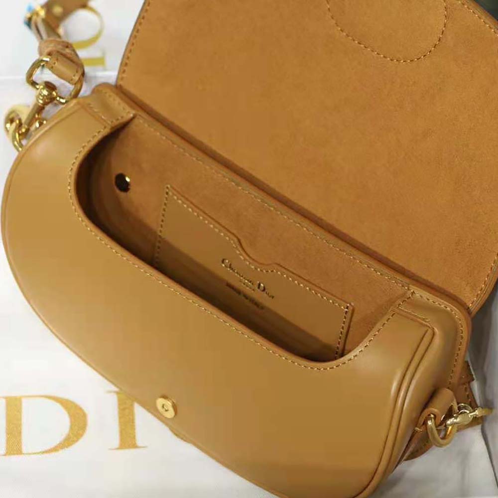Dior Women Bobby East-West Bag Box Calfskin-Brown - image 8