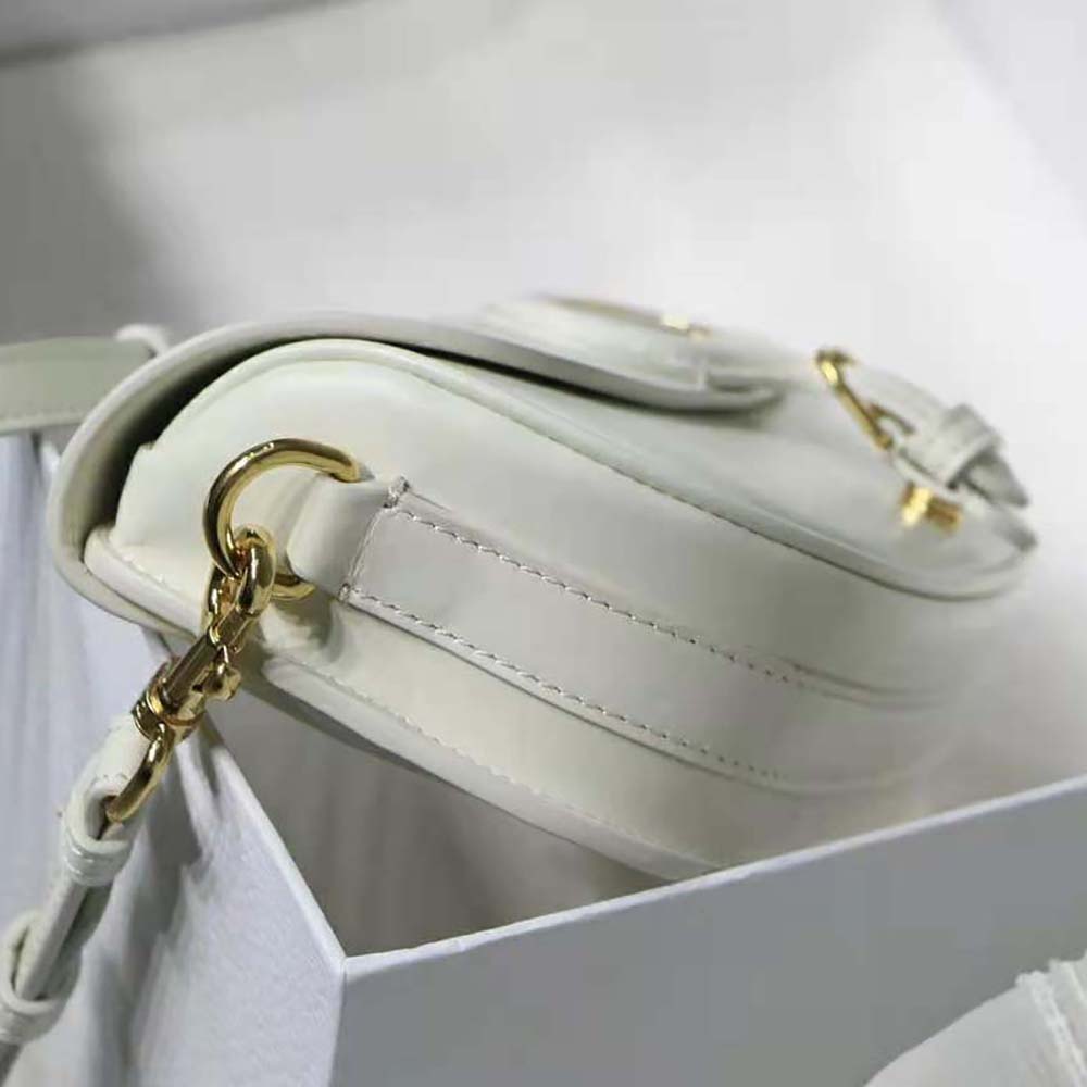 Dior Women Bobby East-West Bag Box Calfskin-White - image 5