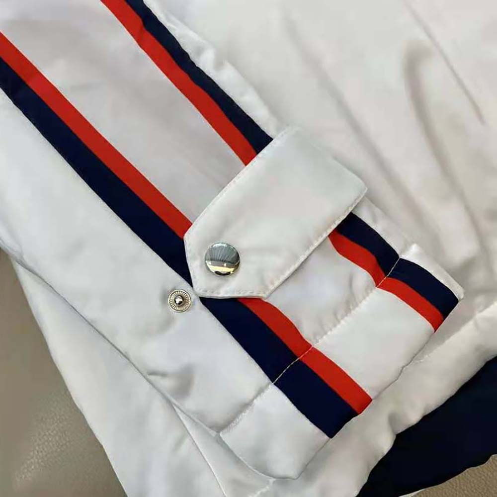 Dior Women Dioralps Hooded Anorak White Three-Tone Dior Star Quilted Technical Taffeta - image 6