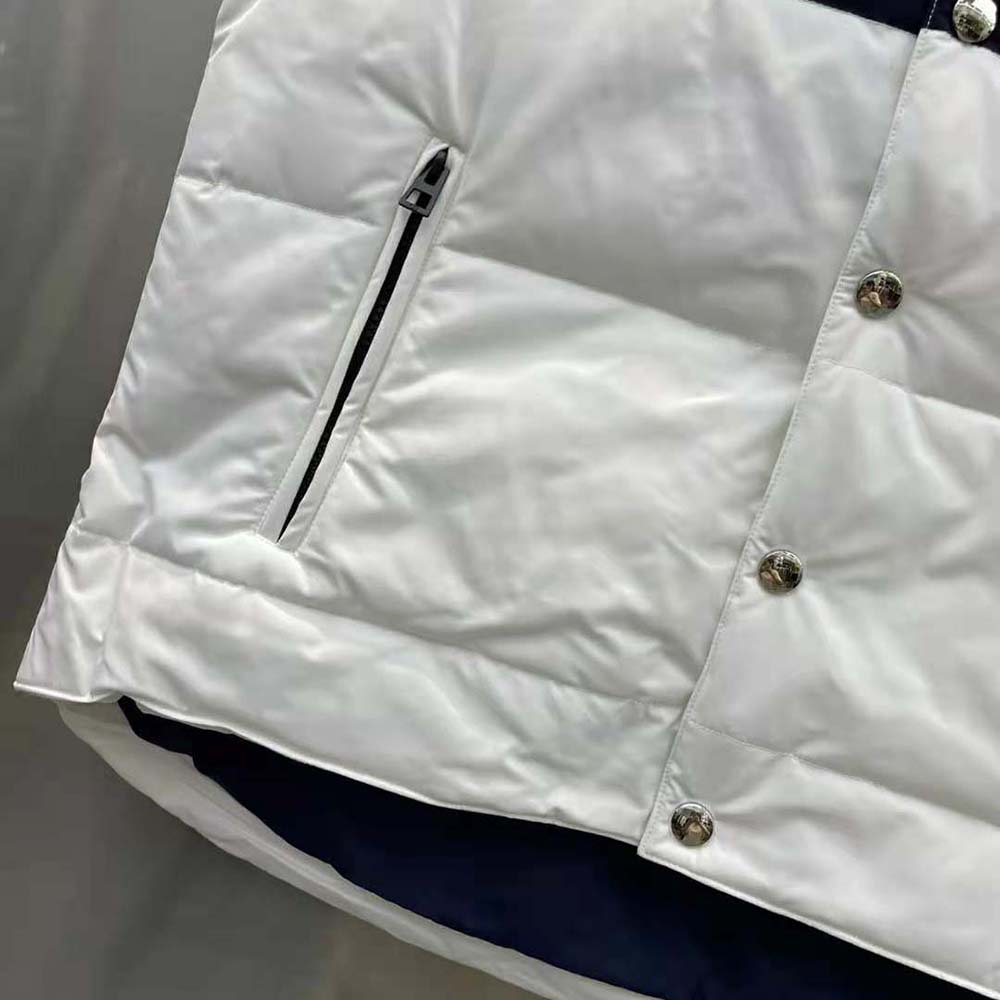 Dior Women Dioralps Sleeveless Down Jacket-White - image 7