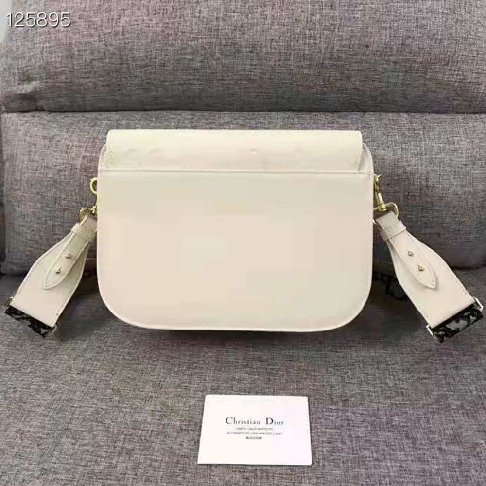 Dior Women Large Dior Bobby Bag Box Calfskin-White - image 4