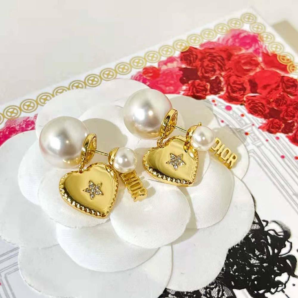 Dior Women Tribales Earrings Gold-Finish Metal - image 4