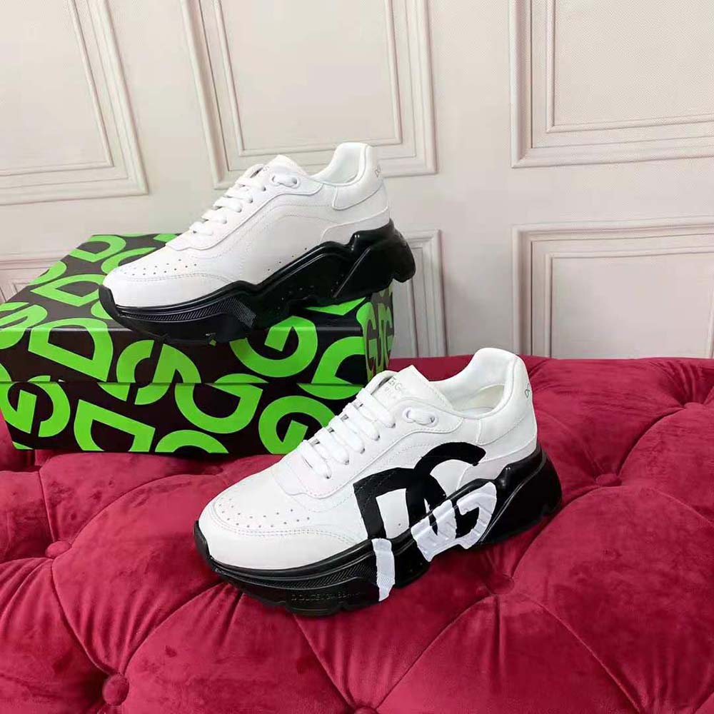 Dolce Gabbana D&G Women Calfskin Daymaster Sneakers-Black - image 8