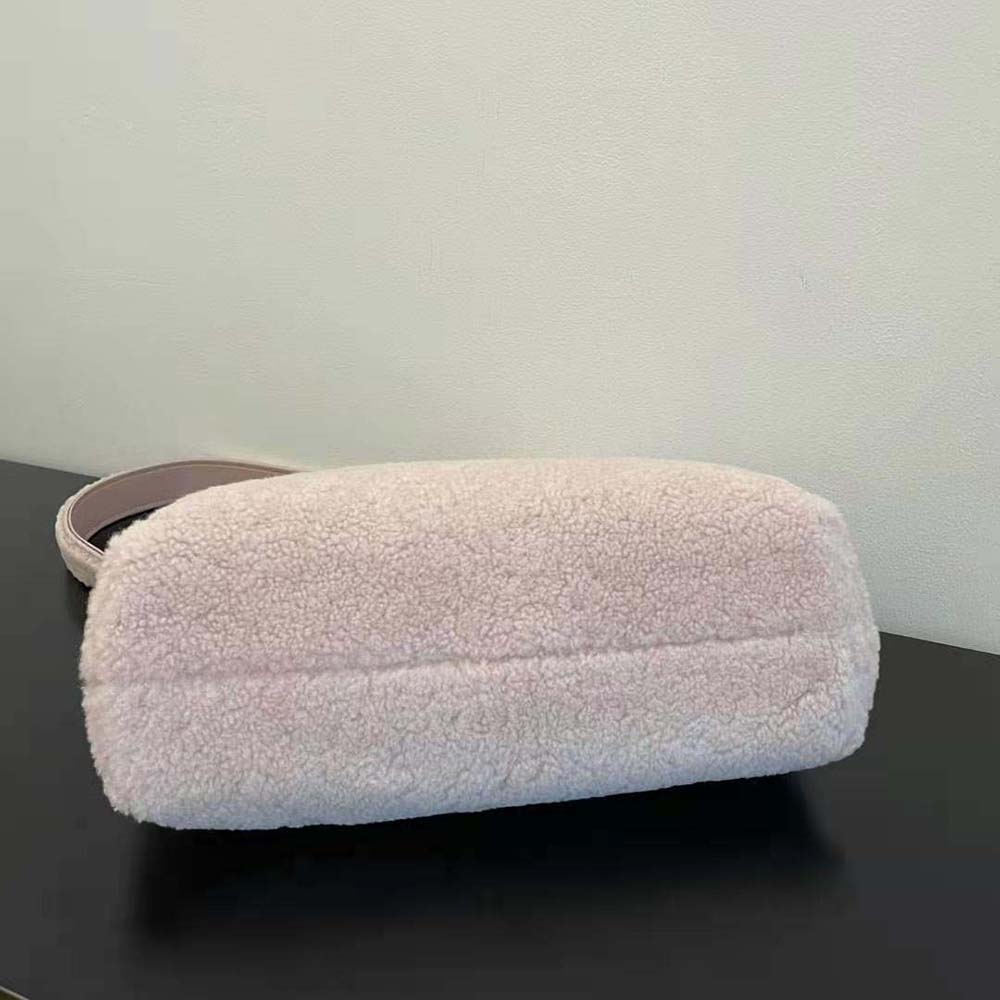 Fendi Women First Medium Pink Sheepskin Bag - image 5