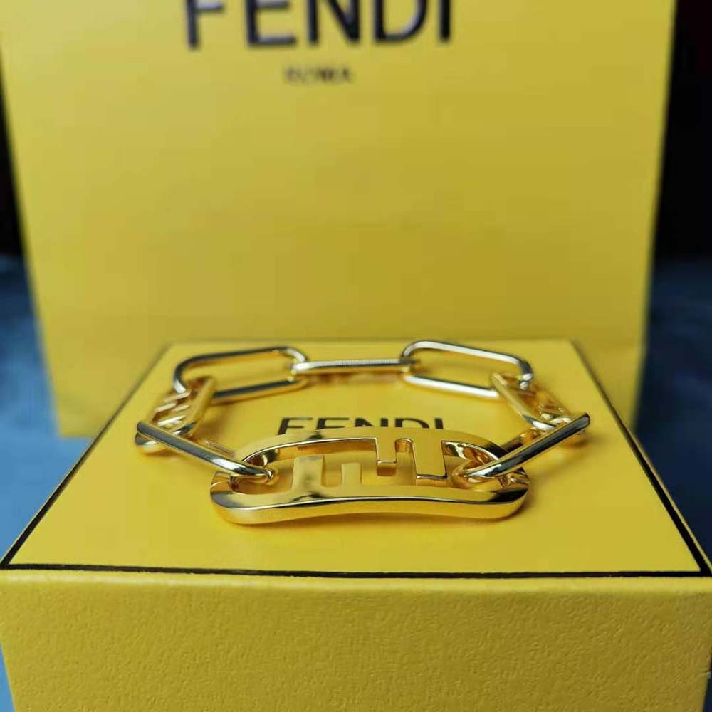Fendi Women Olock Bracelet Gold-Colored - image 2