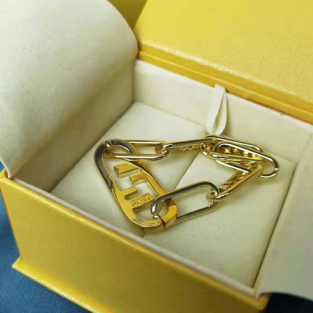 Fendi Women Olock Bracelet Gold-Colored - image 10