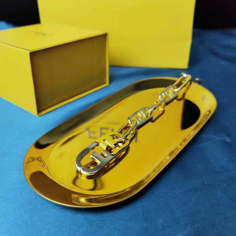 Fendi Women Olock Bracelet Gold-Colored - image 7