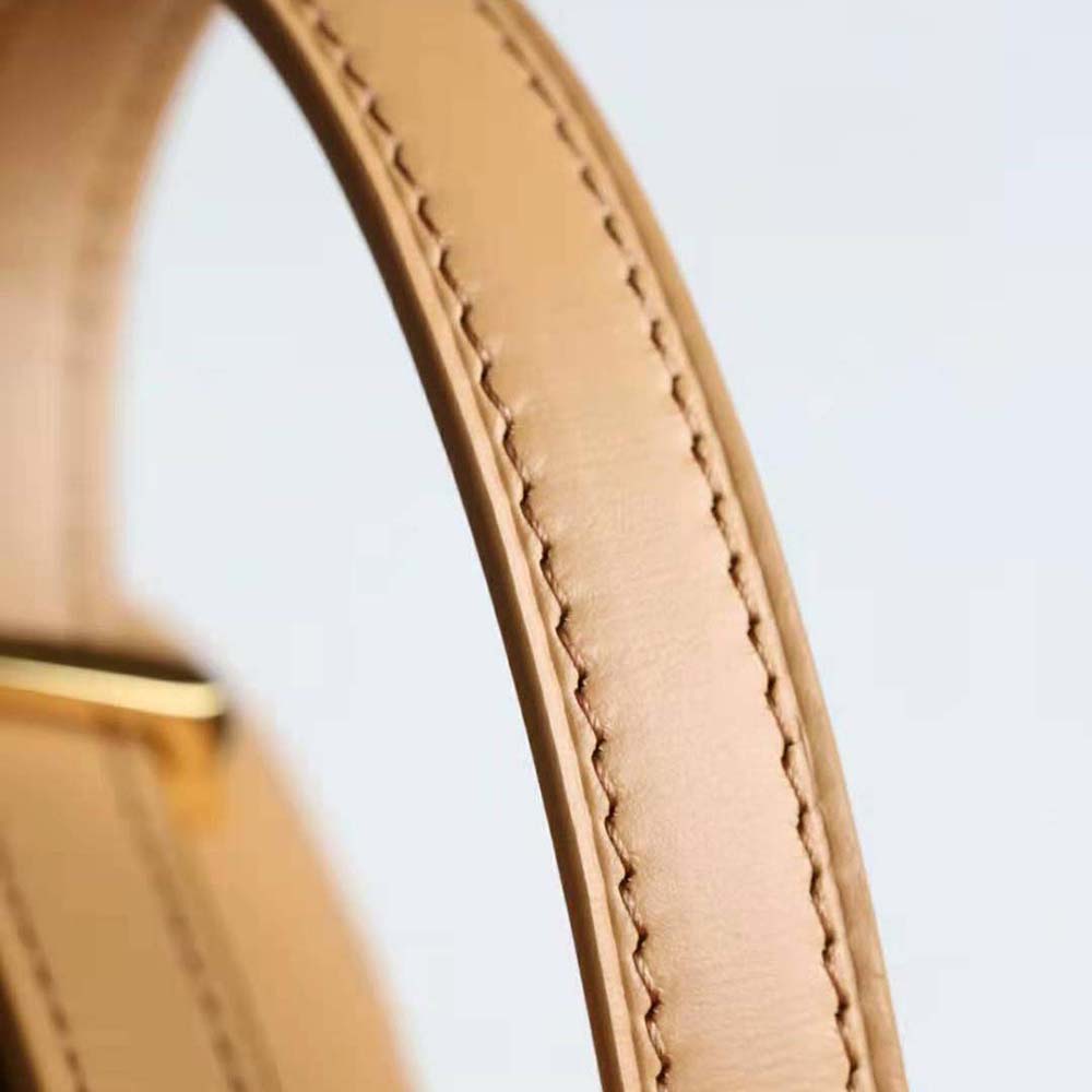 Loewe Women Goya Bag in Silk Calfskin-Brown - image 8