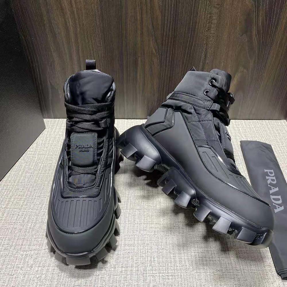 Prada Women Cloudbust Thunder Sneakers-Black - image 4
