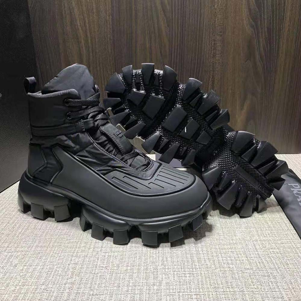 Prada Women Cloudbust Thunder Sneakers-Black - image 5