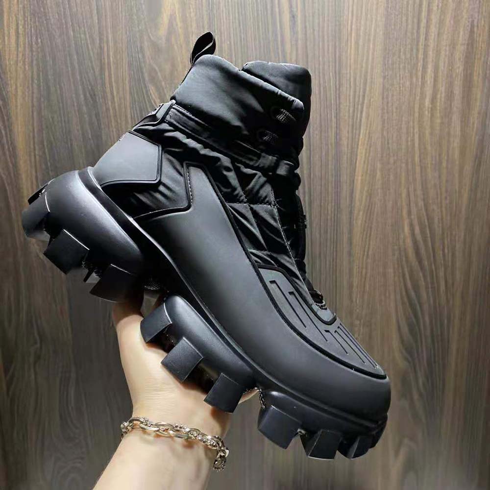 Prada Women Cloudbust Thunder Sneakers-Black - image 6