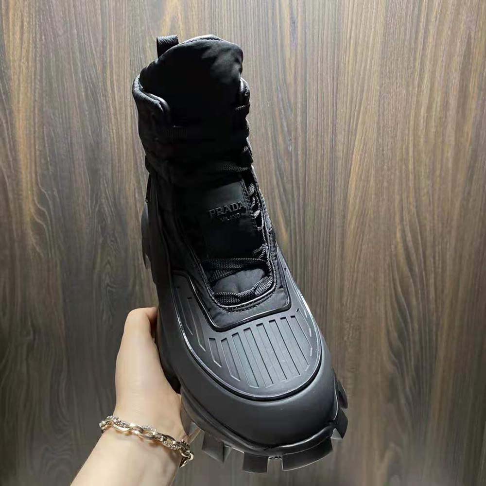 Prada Women Cloudbust Thunder Sneakers-Black - image 8