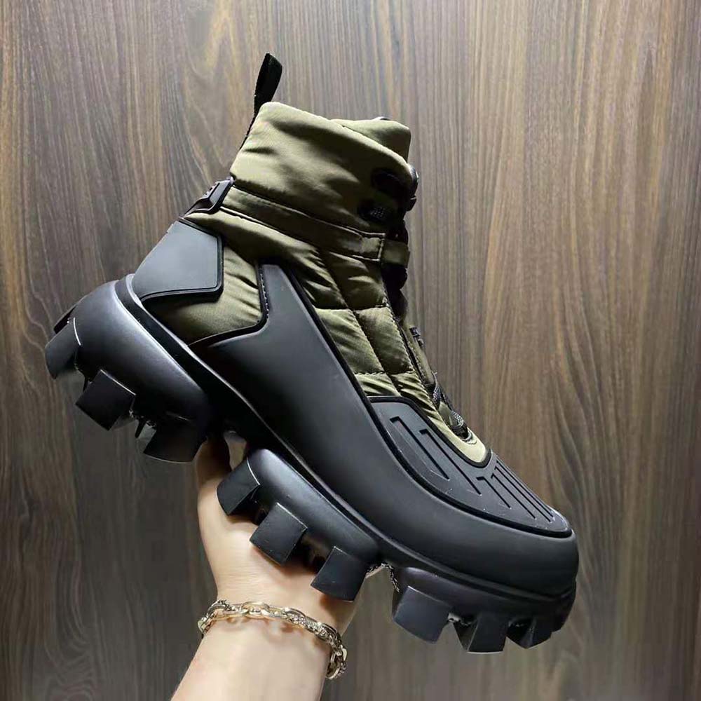 Prada Women Cloudbust Thunder Sneakers-Dark Green - image 6