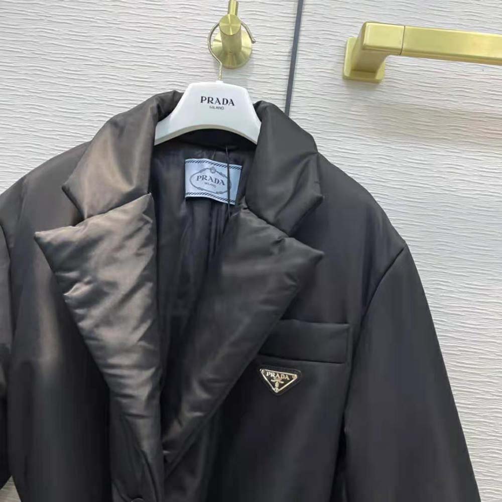 Prada Women Re-Nylon Down Coat Goose Down Padding - image 5