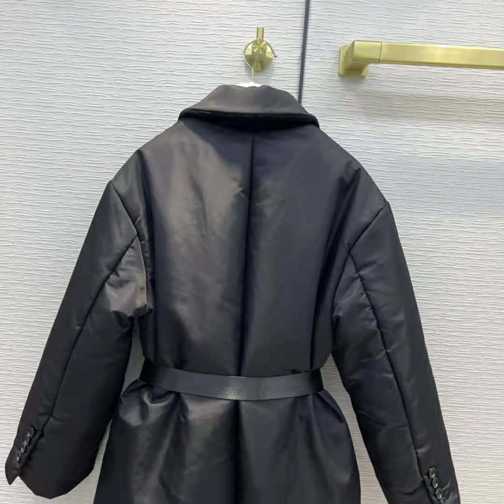 Prada Women Re-Nylon Down Coat Goose Down Padding - image 7