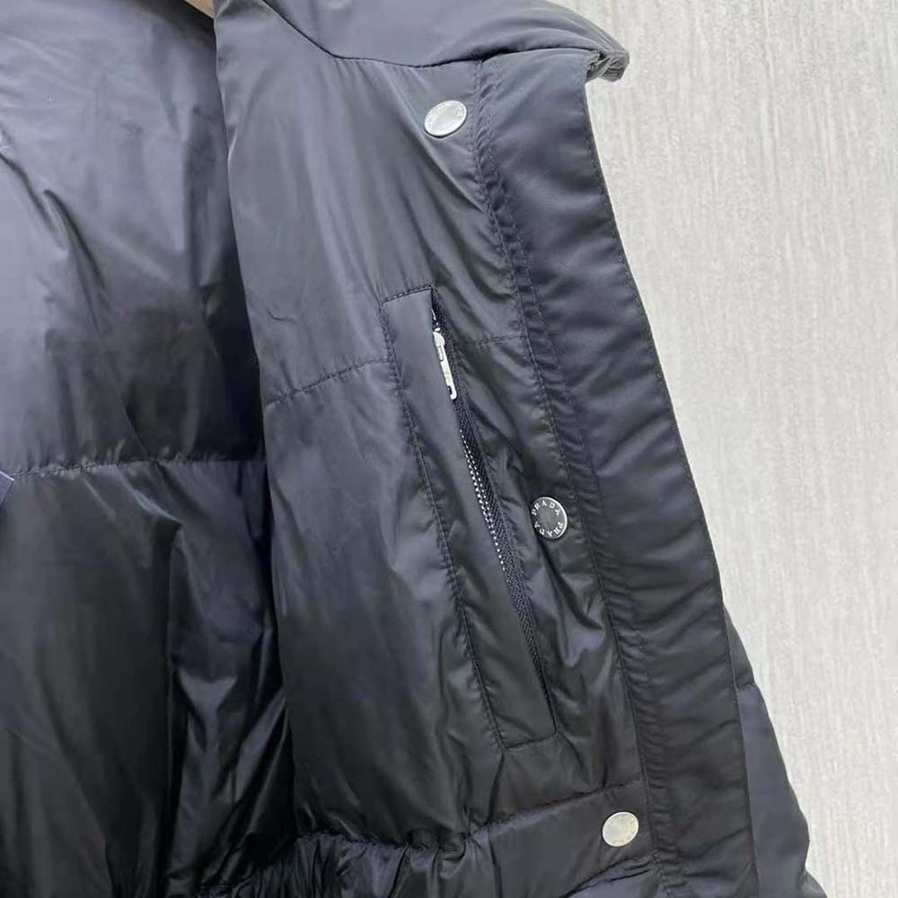 Prada Women Re-Nylon Down Jacket-Black - image 6