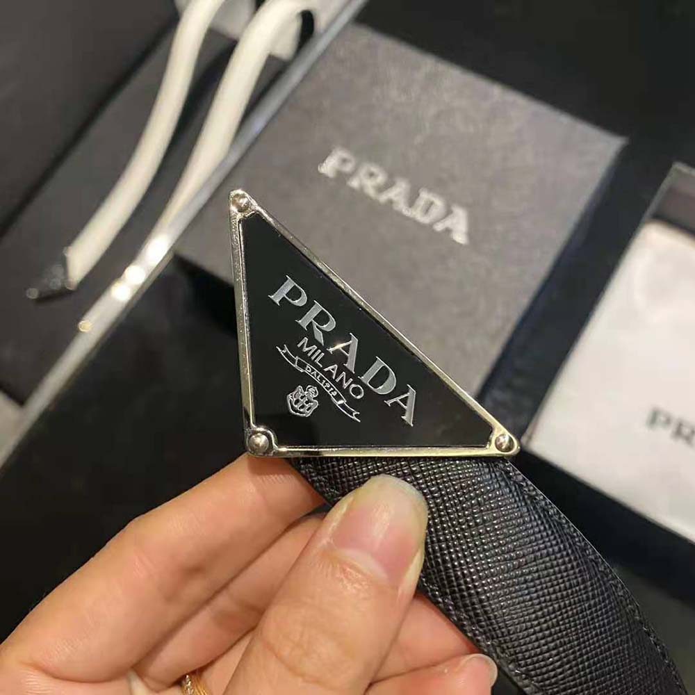 Prada Women Saffiano Leather Belt - image 7