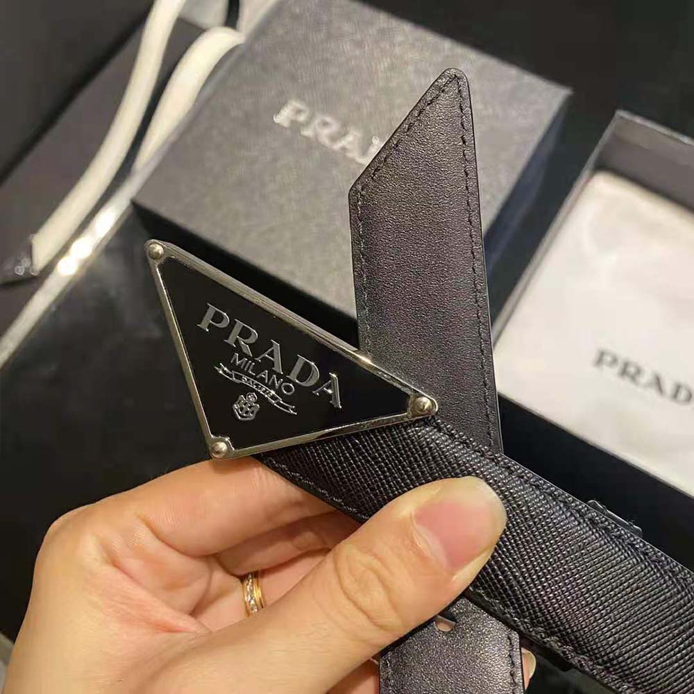 Prada Women Saffiano Leather Belt - image 5