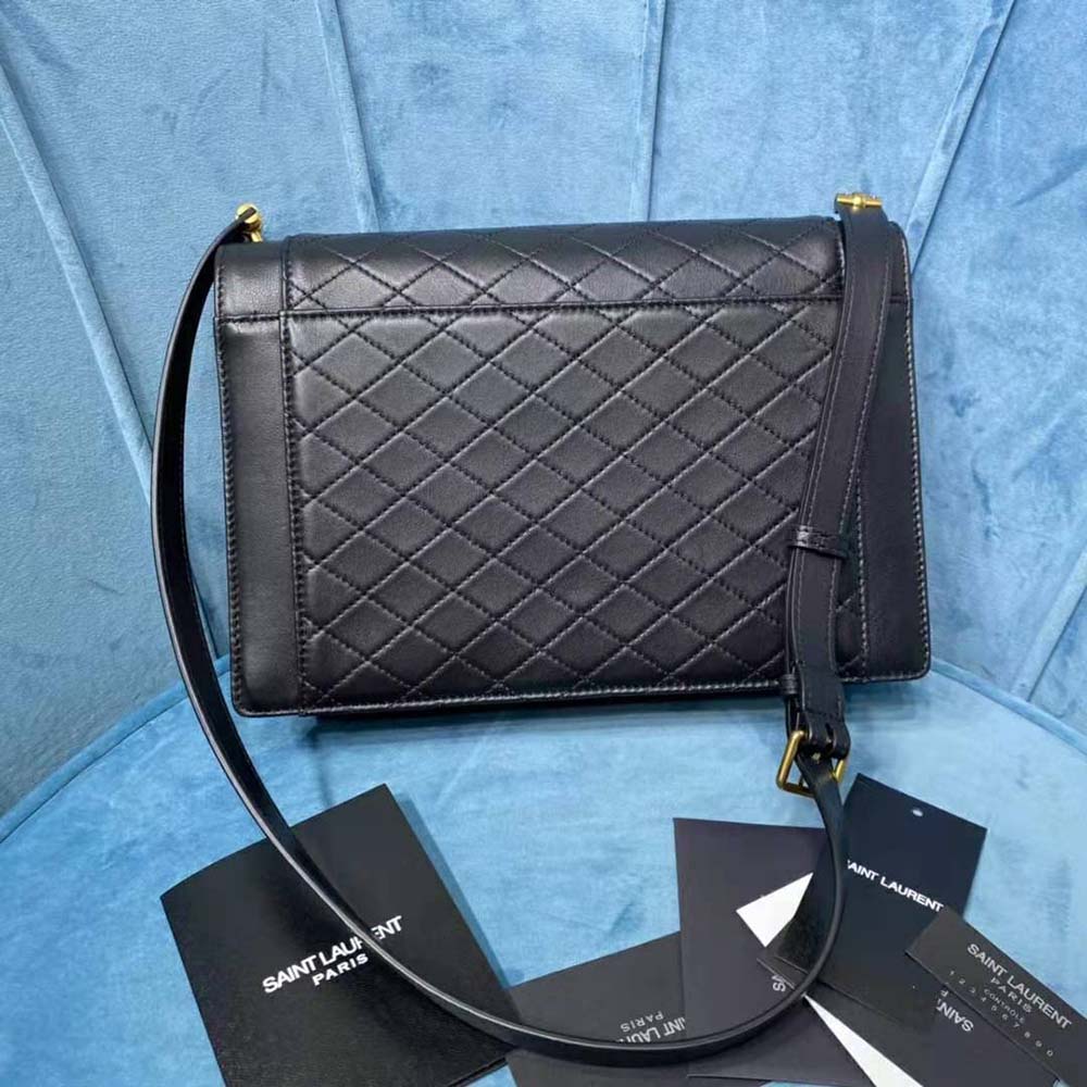 Saint Laurent YSL Women Gaby Satchel in Quilted Lambskin - image 3