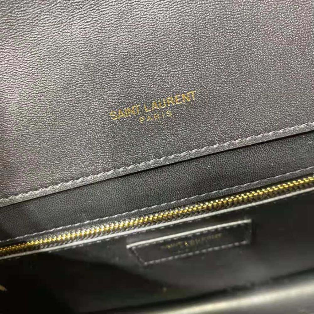 Saint Laurent YSL Women Gaby Satchel in Quilted Lambskin - image 9