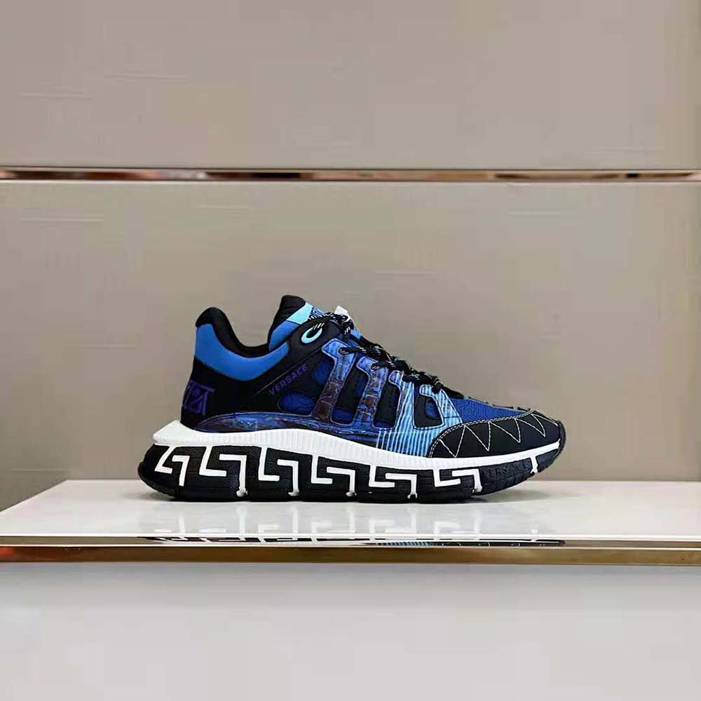 Versace Women Trigreca Coveted Sneaker Family-Blue - image 4